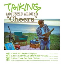 「TAIKING Acoustic Around『Cheers』」フライヤー