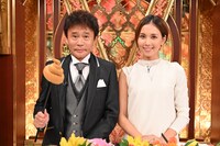 左から浜田雅功、ヒロド歩美。 (c)ABCテレビ