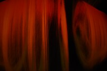 坂本龍一＋真鍋大度「センシング・ストリームズ2023―不可視・不可聴」（ICCヴァージョン）のワンシーン。