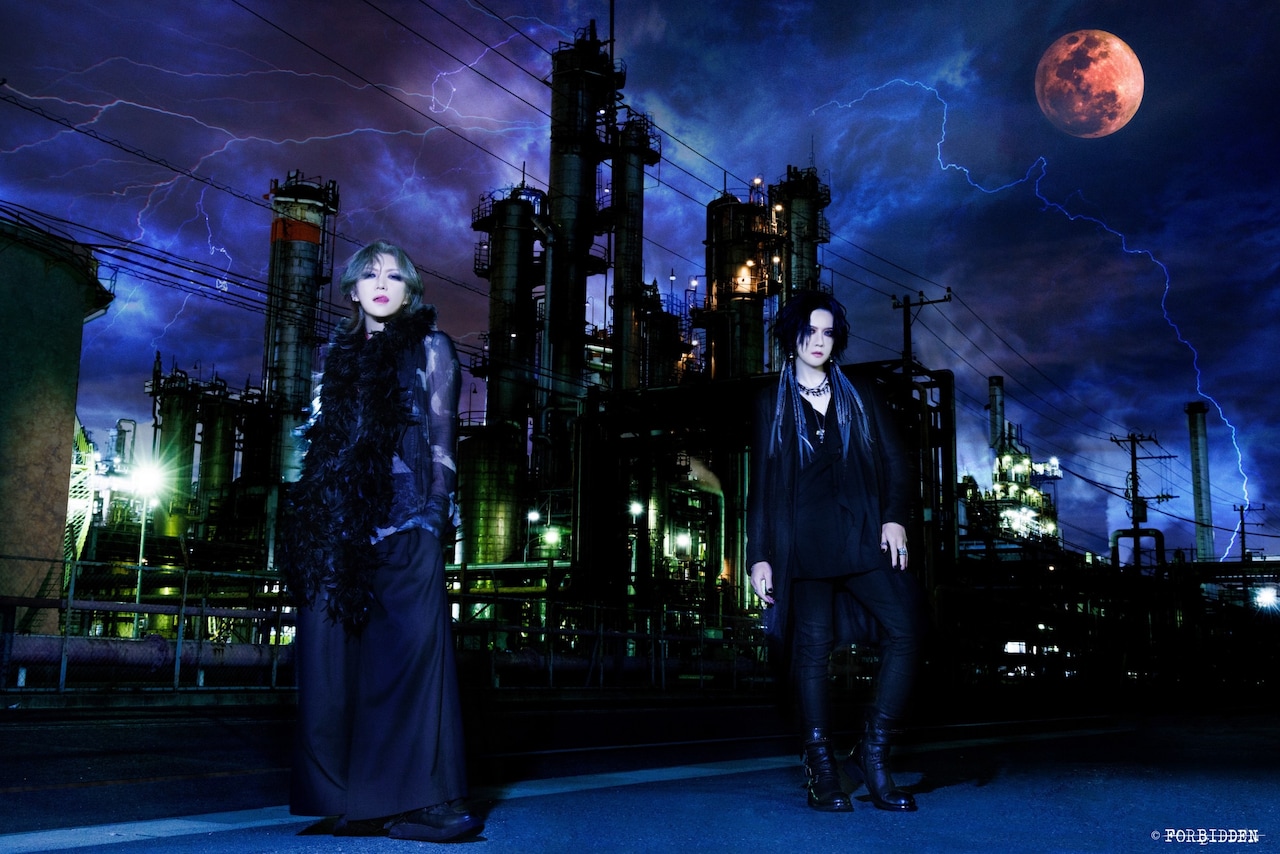 元SCREW鋲と元Lilith凛が新バンド結成、3カ月連続で新曲配信