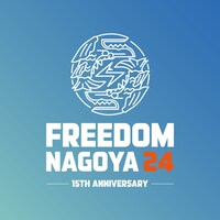 「FREEDOM NAGOYA 2024 -15th Anniversary-」ロゴ