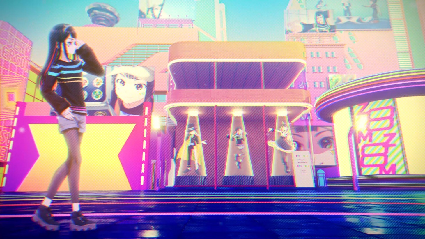 aespa「ZOOM ZOOM」リリックビデオより。 (c)Homura Kawamoto, Hikaru Muno, Posuka Demizu, BBXProject, TV TOKYO