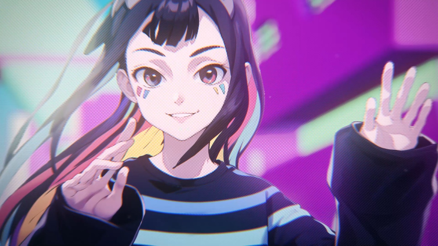 aespa「ZOOM ZOOM」リリックビデオより。 (c)Homura Kawamoto, Hikaru Muno, Posuka Demizu, BBXProject, TV TOKYO