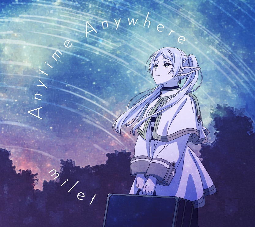 milet「Anytime Anywhere」期間生産限定アニメ盤ジャケット [画像