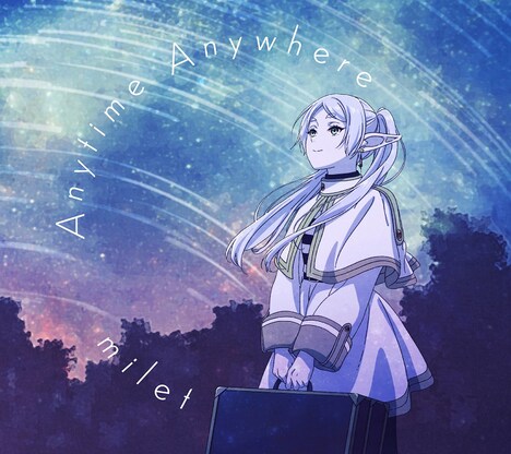 milet「Anytime Anywhere」期間生産限定アニメ盤ジャケット