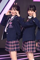 左から海老原鼓、清水恵子。