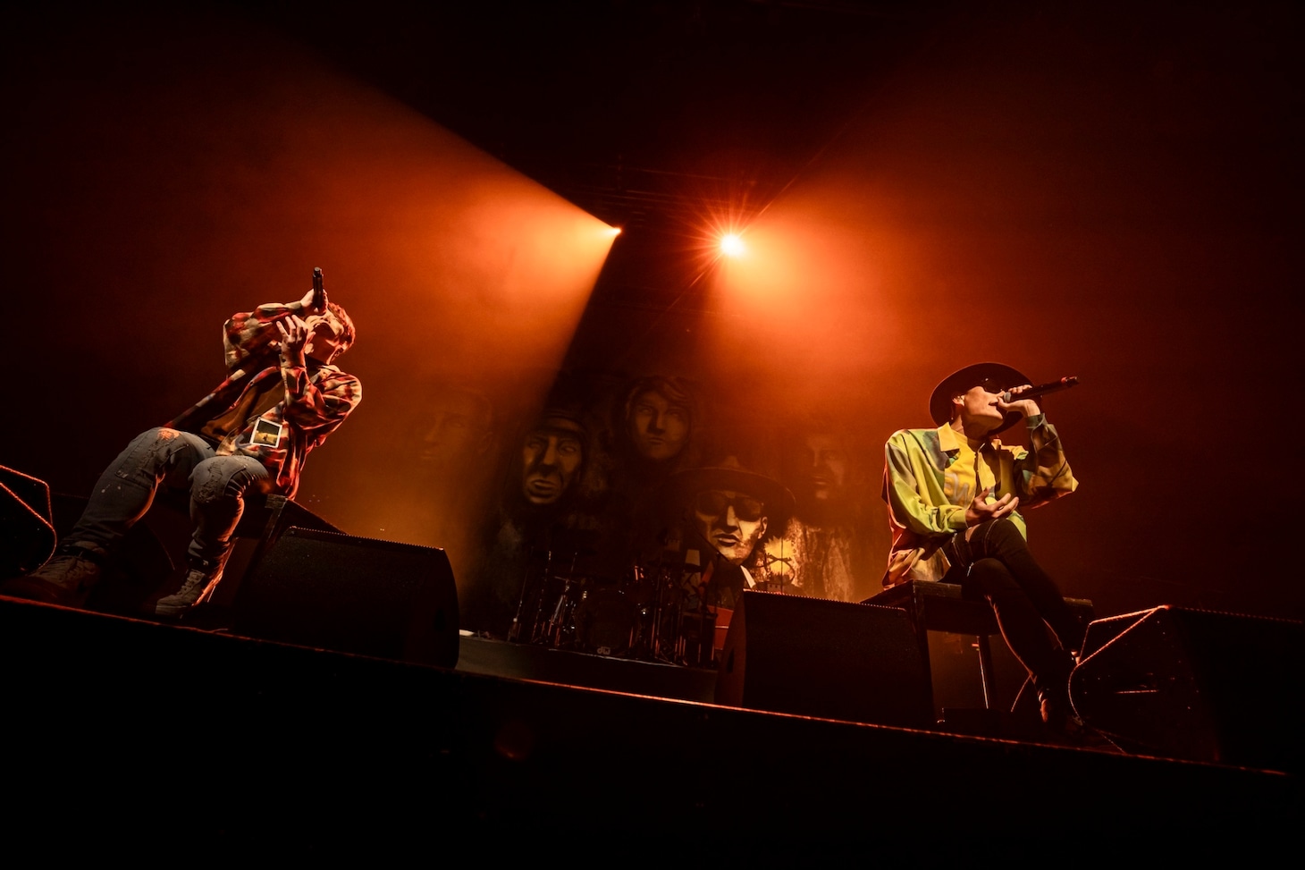 左からKEIGO（Vo）、KOHSHI（Vo）。（Photo by "SUGI" Yuya Sugiura）