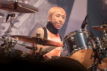 IWASAKI（Dr）（Photo by "SUGI" Yuya Sugiura）