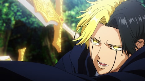 TVアニメ「マッシュル-MASHLE- 神覚者候補選抜試験編」本PVの場面カット。