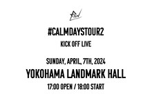 ReN「#CalmDaysTour2」告知ビジュアル