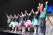 「ばってん少女隊年末公演～今宵はヒナタのジングルベル～」の様子。