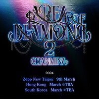 ちゃんみな「AREA OF DIAMOND2」海外公演告知ビジュアル