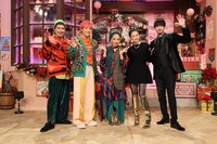 左からりんたろー。（EXIT）、兼近大樹（EXIT）、MISIA、ビビアン・スー、ジェシー（SixTONES）。(c)日本テレビ