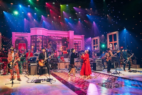 MISIA、ビビアン・スー、Rockon Social Club。(c)日本テレビ