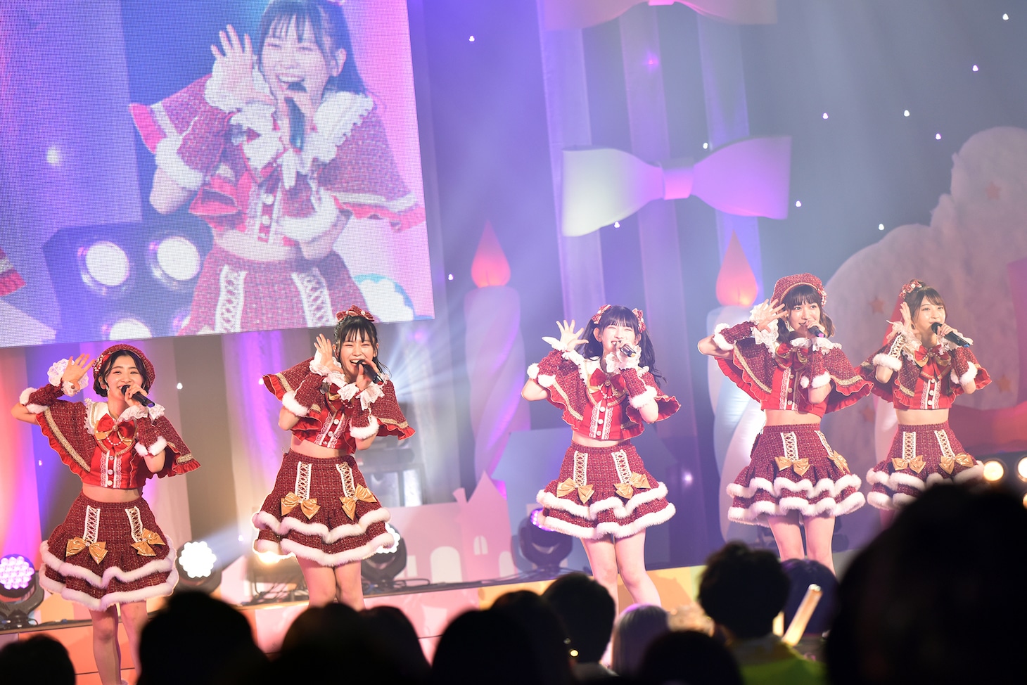 「超ときめき♡宣伝部のどきどき♡クリスマスパーティー2023」の様子。