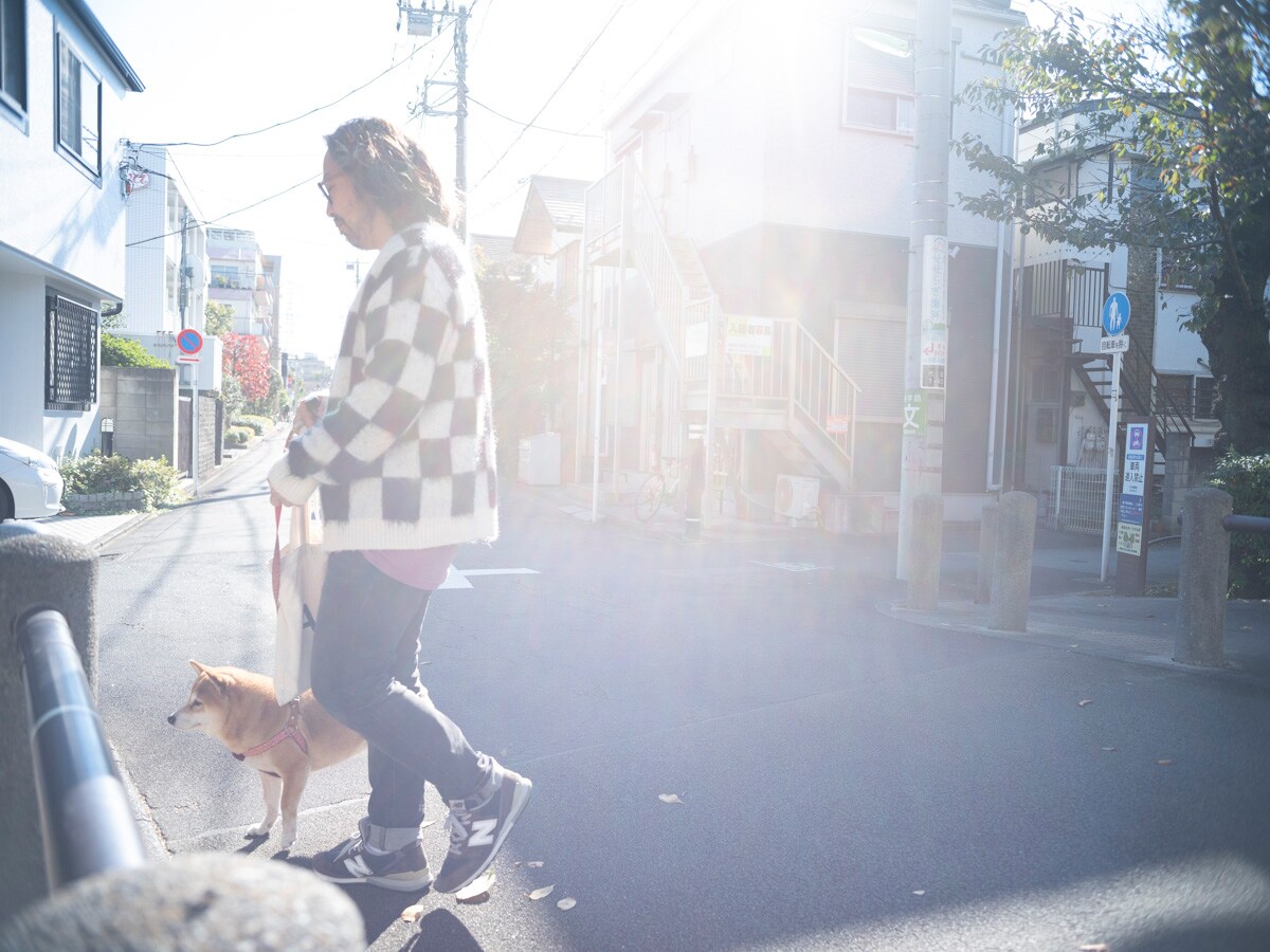曽我部恵一×柴犬のこはるちゃん