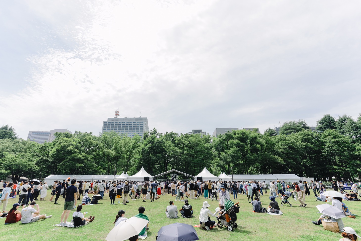 「日比谷音楽祭 2022」の様子。