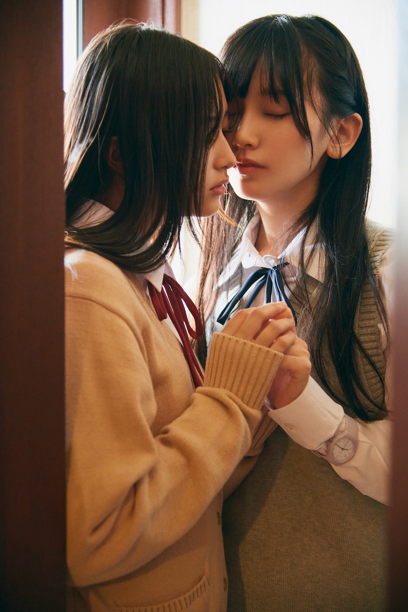 井上和と池田瑛紗。（撮影：田中瞳）