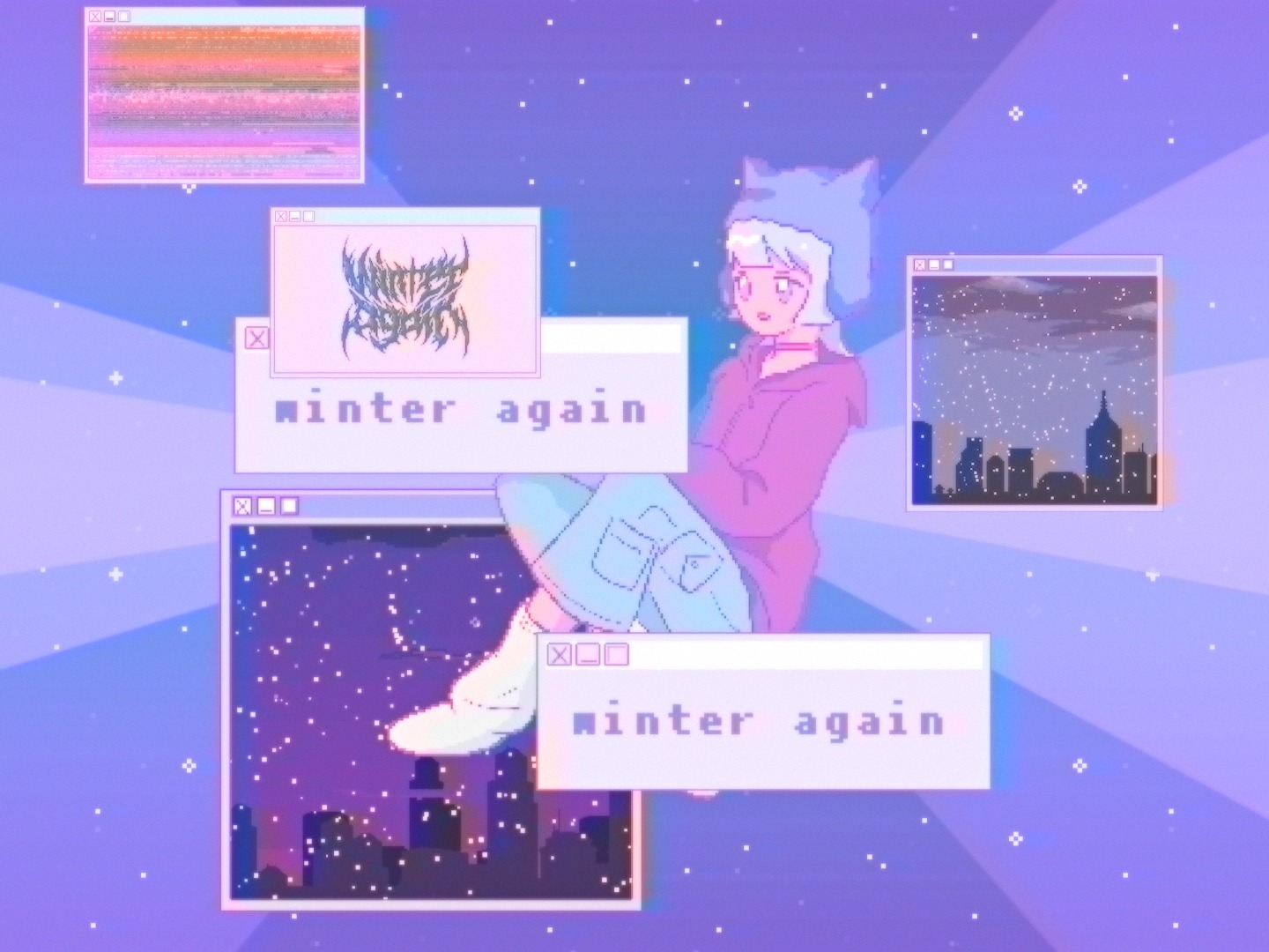 4s4ki「winter again」ミュージックビデオより。