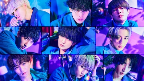 SUPER★DRAGONの新たなアーティスト写真。