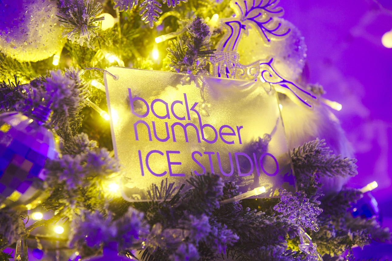 「back number ICE STUDIO」より。（Photo by MIKAGE）