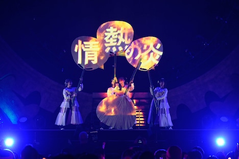 ももいろクローバーＺ「ももいろクリスマス2023 PLAYERS」の様子。