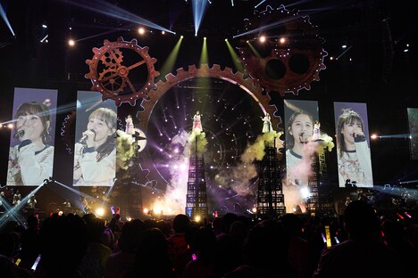 ももいろクローバーＺ「ももいろクリスマス2023 PLAYERS」の様子。