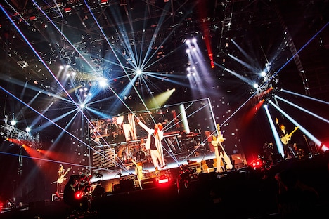 「GLAY HIGHCOMMUNICATIONS TOUR 2023-The Ghost Hunter-」ポートメッセなごや第一展示館公演の様子。