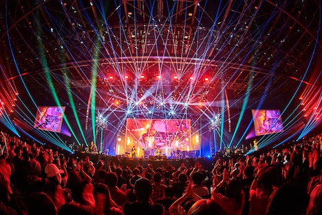 「GLAY HIGHCOMMUNICATIONS TOUR 2023-The Ghost Hunter-」ポートメッセなごや第一展示館公演の様子。