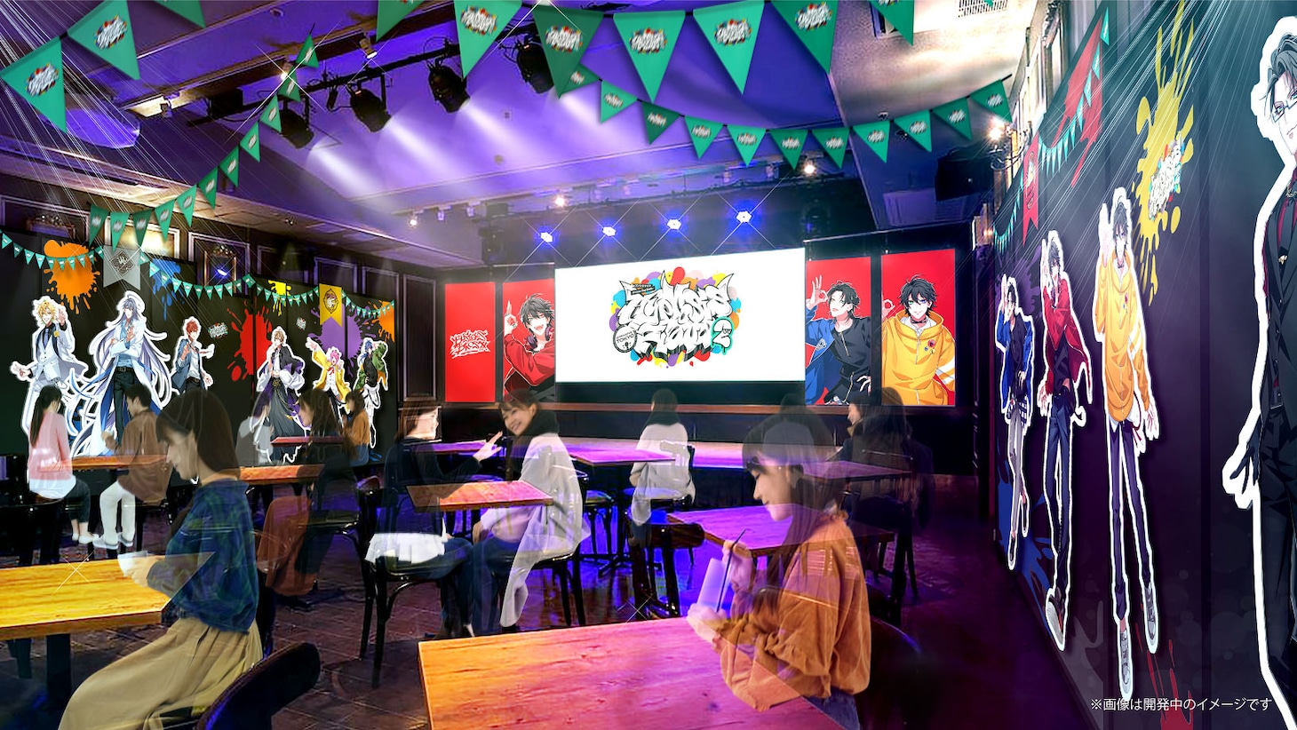 コラボカフェカフェ「HYPNOSISMIC LIVE KITCHEN!」イメージ