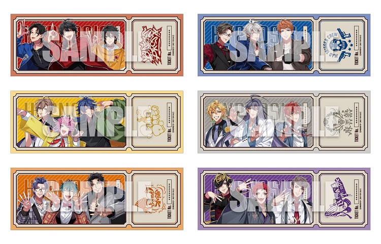 HYPNOSISMIC TRIP THEATER!入場特典「レプリカチケット風ステッカー 