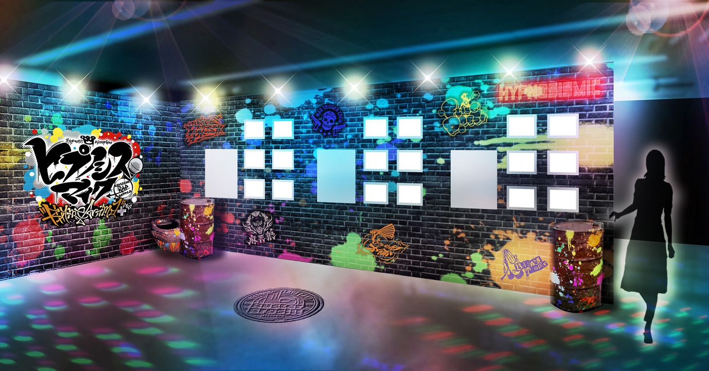 展示HYPNOSISMIC「Rhyme Anima ＋ 原画展」in Hypnosis Flava2 会場イメージ
