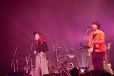 諭吉佳作/menと崎山蒼志。(撮影:木村泰之)