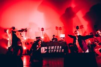 梅田サイファーのライブの様子。（撮影：ヨシモリユウナ）