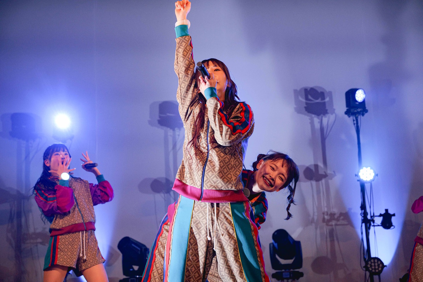 左からナルハワールド、アイナスター、チャンベイビー。（撮影：ヨシモリユウナ）
