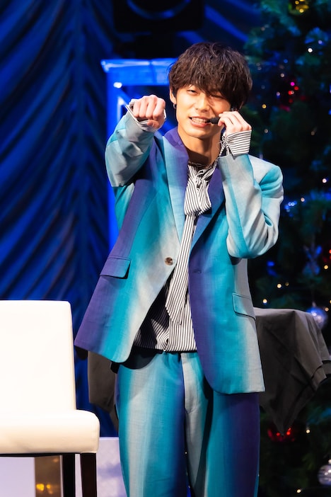 真っ直ぐ担当のアロハ。（撮影：寺本篤史）