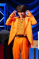 怪獣担当のハル。（撮影：寺本篤史）