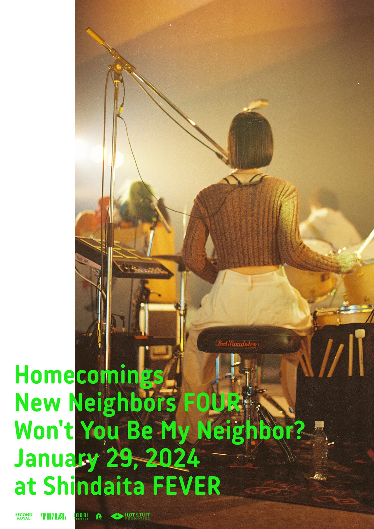 Homecomings、2024年初の単独公演は新代田FEVERで（動画あり