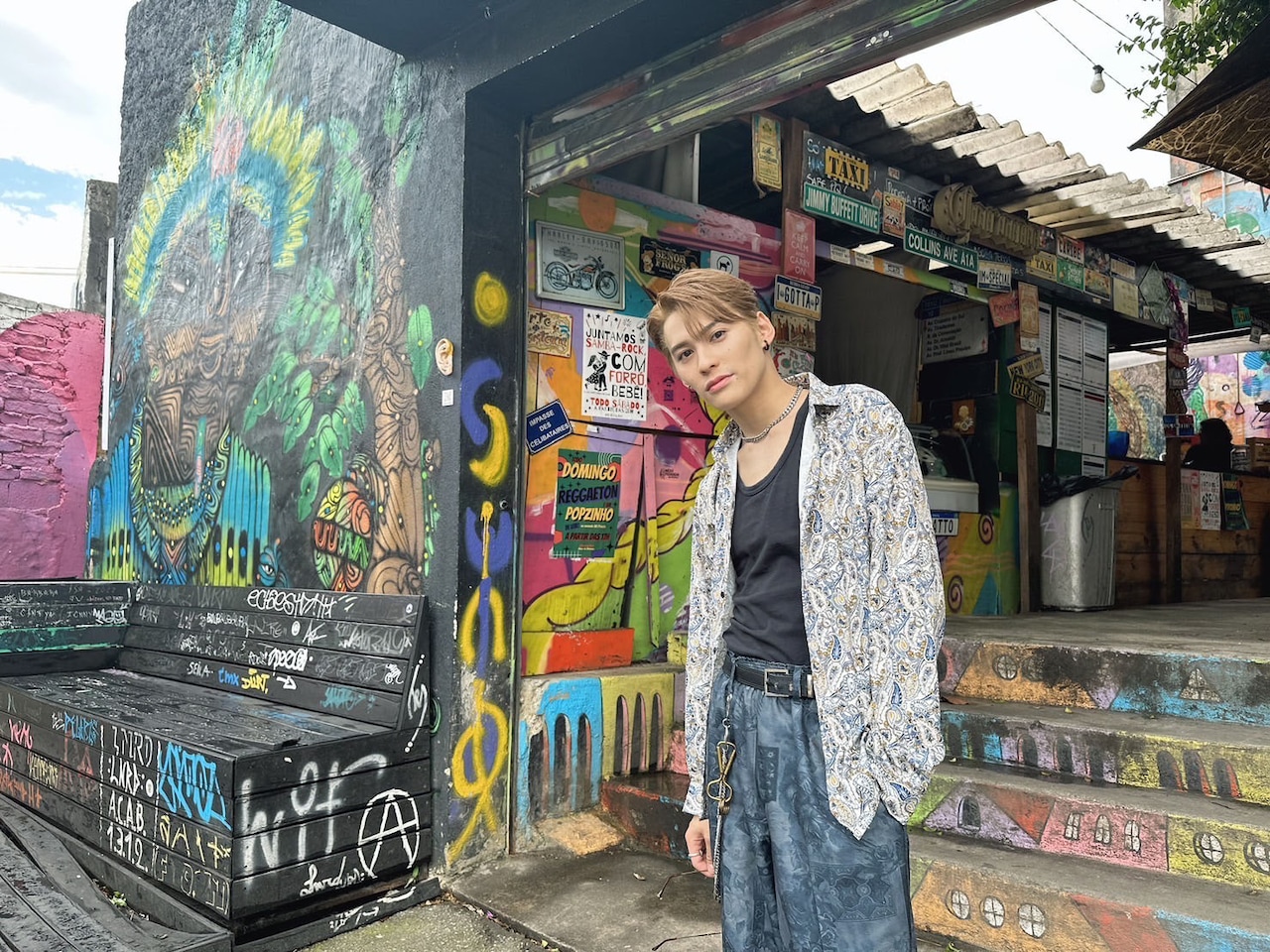 ラテンアメリカツアーでブラジルを訪れたTETTA。