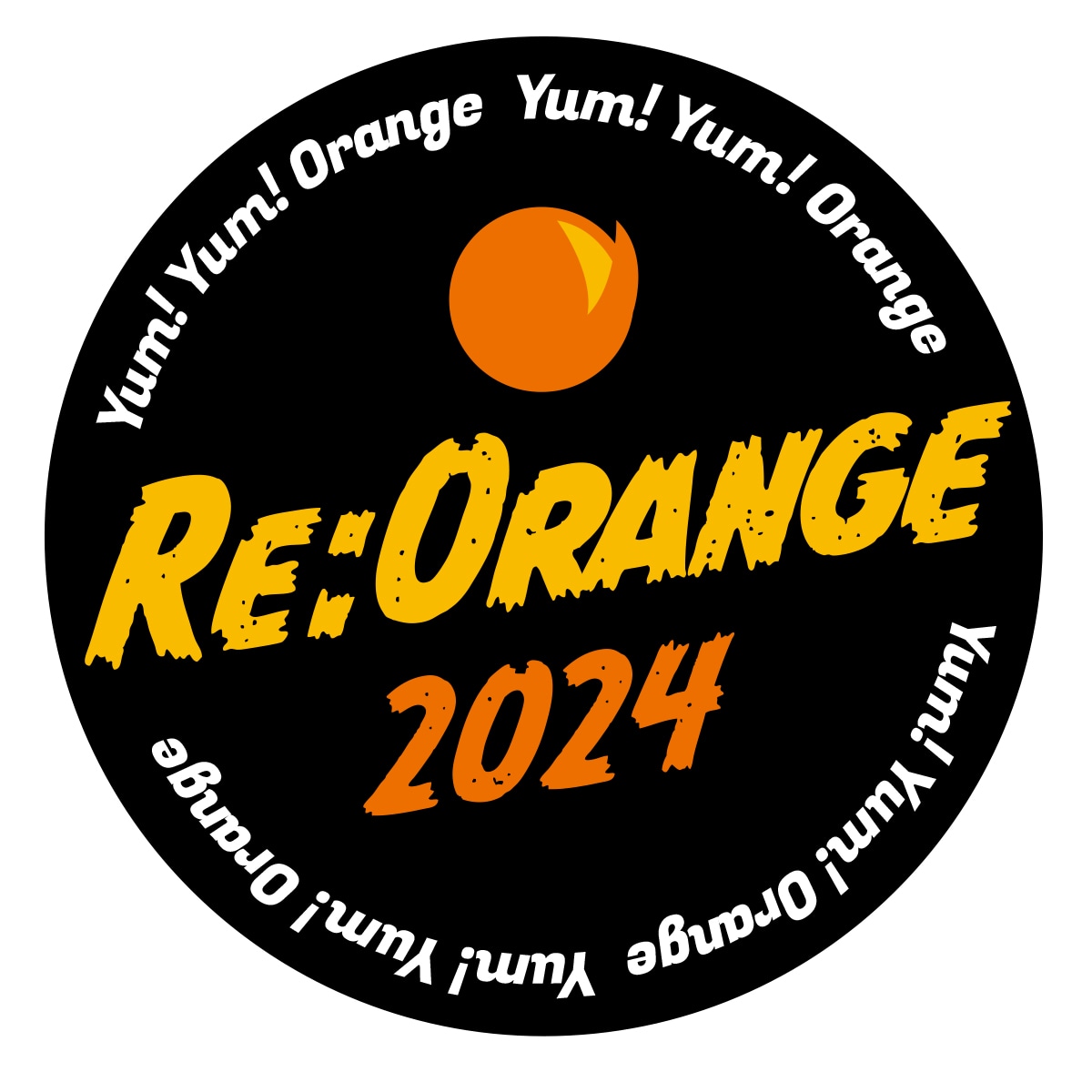 Yum!Yum!ORANGEのロゴ。