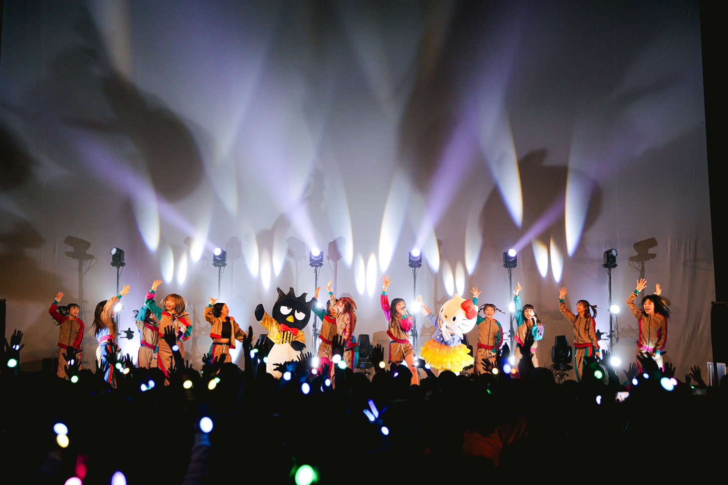 「ライブナタリー presents GANG PARADE SAY HELLO！2MAN」昼公演の様子。（写真：ヨシモリユウナ）