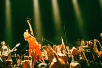 Q.I.S.のライブの様子。（撮影：ヨシハラミズホ）