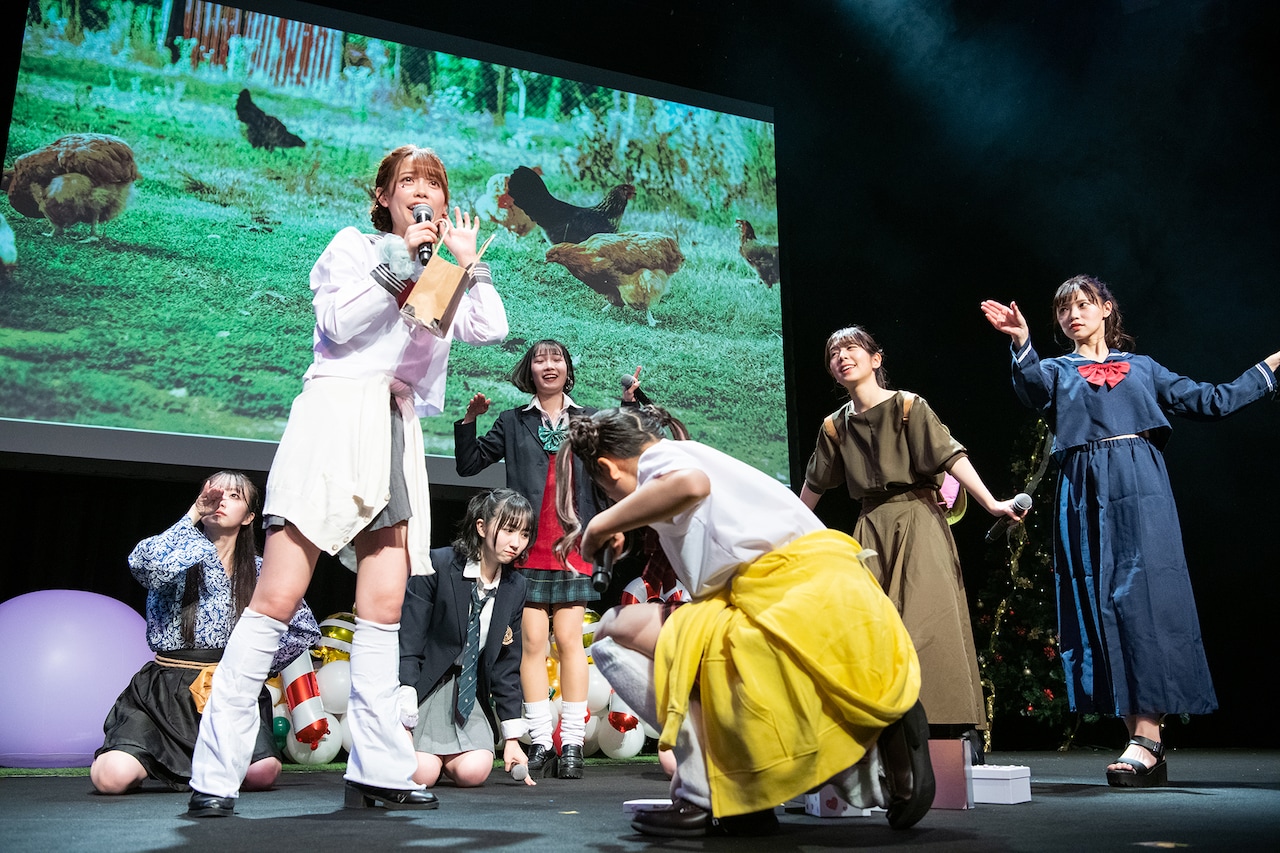 ラフ×ラフ、メンバーのやりたいこと詰め込んだ聖夜の3rdワンマンで鳥人間に