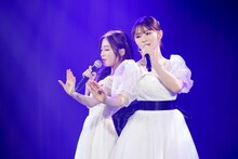 左から川上千尋、渋谷凪咲。 (c)NMB48