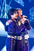 武田創世と森田璃空。（撮影：笹森健一）