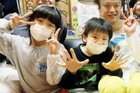 フキちゃんと俊太郎くん。