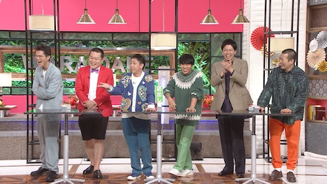 左からモグライダー、さらば青春の光、コットン。(c)日本テレビ