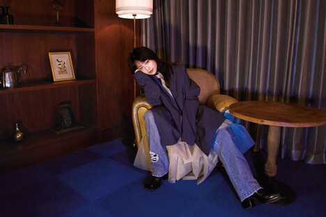 鞘師里保の新ビジュアル。