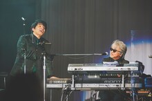 左からASKA、澤近泰輔。（撮影：大橋祐希）