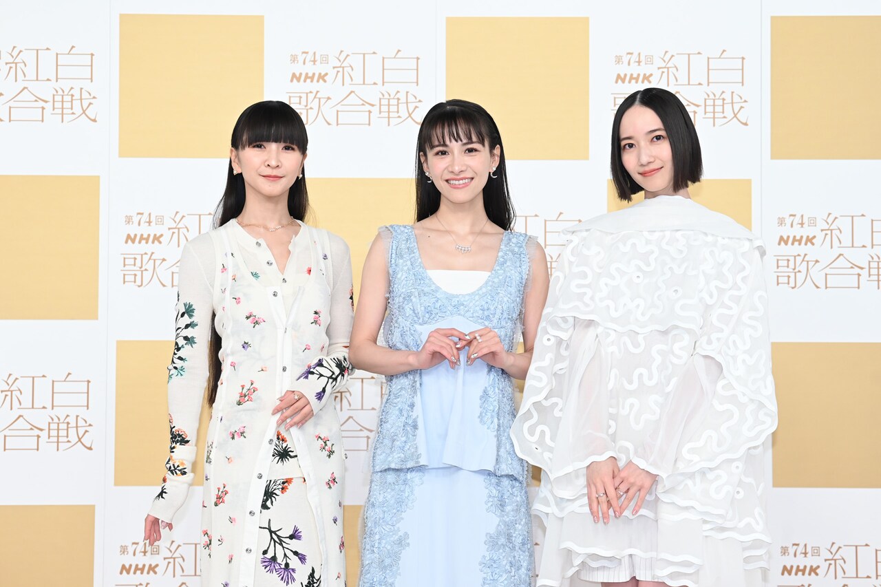 Perfume、16年連続16回目の紅白出場「あんな大物と並ぶ日が来るなんて」